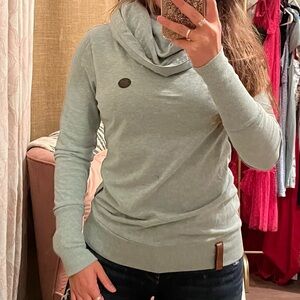SOLD. Gently used cowel neck Naketano long sleeve. Like new. Size small.